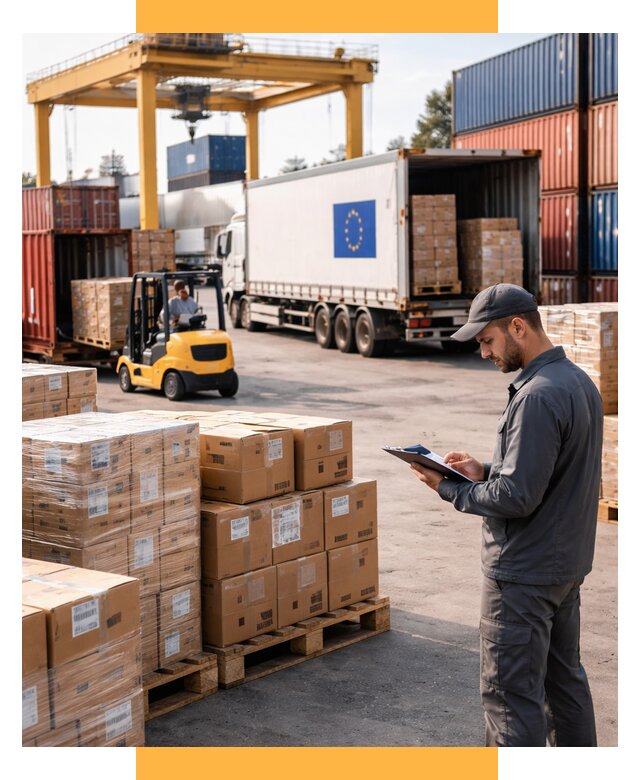 Доставка грузов из Европы от 12312 р., логистика СетСервис-Врх