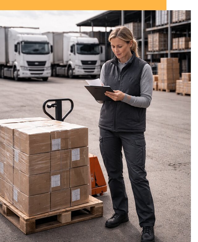 Доставка грузов из Европы к дверям клиента от 12312 руб