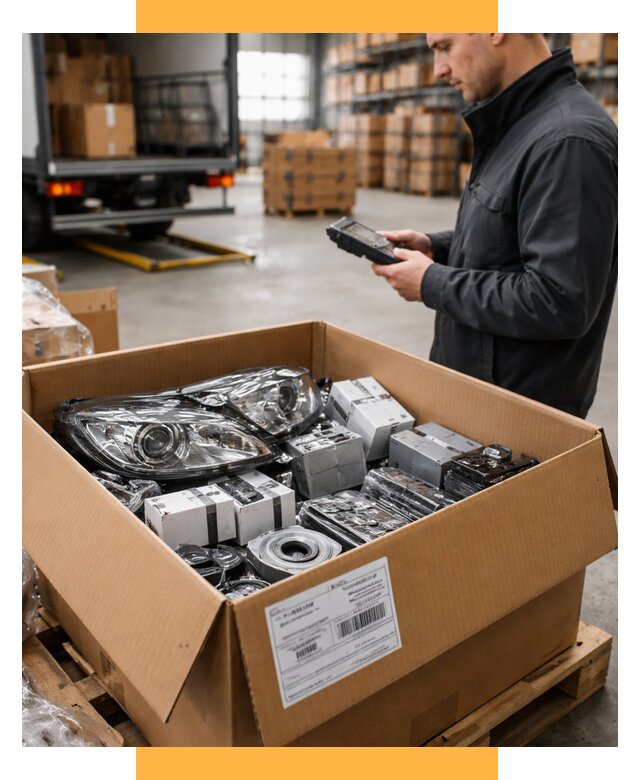 Доставка автозапчастей из Европы под ключ от 12825 р. | СетСервис-Врх