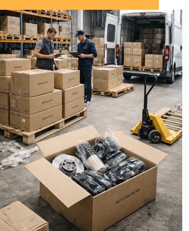 Доставка автозапчастей из Европы от 12825 руб быстро и надёжно