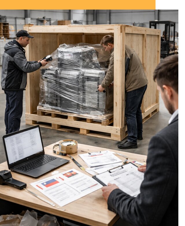 Доставка промышленного оборудования из США от 66690 руб