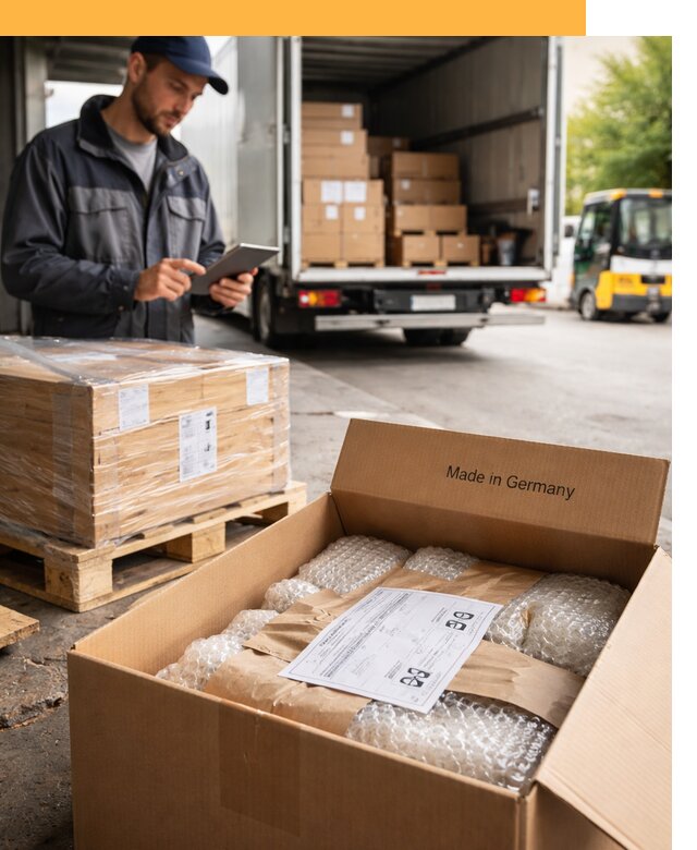 Доставка грузов из Германии от 46170 руб с таможенным оформлением