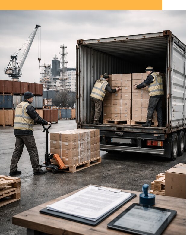 Доставка грузов из Латвии от 25650 руб, морская, авто, авиа