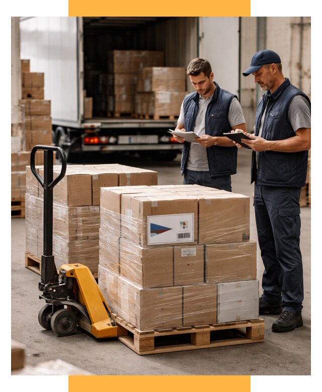 Доставка грузов из Чехии в Россию от 35910 р. | СетСервис-Врх