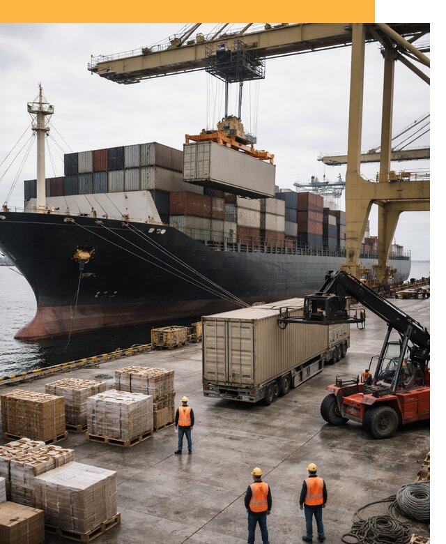 Морские перевозки из Индии: доставка FCL/LCL, таможня от 123120