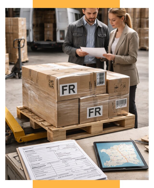 Доставка грузов в Францию от 25650 р., логистика СетСервис-Врх