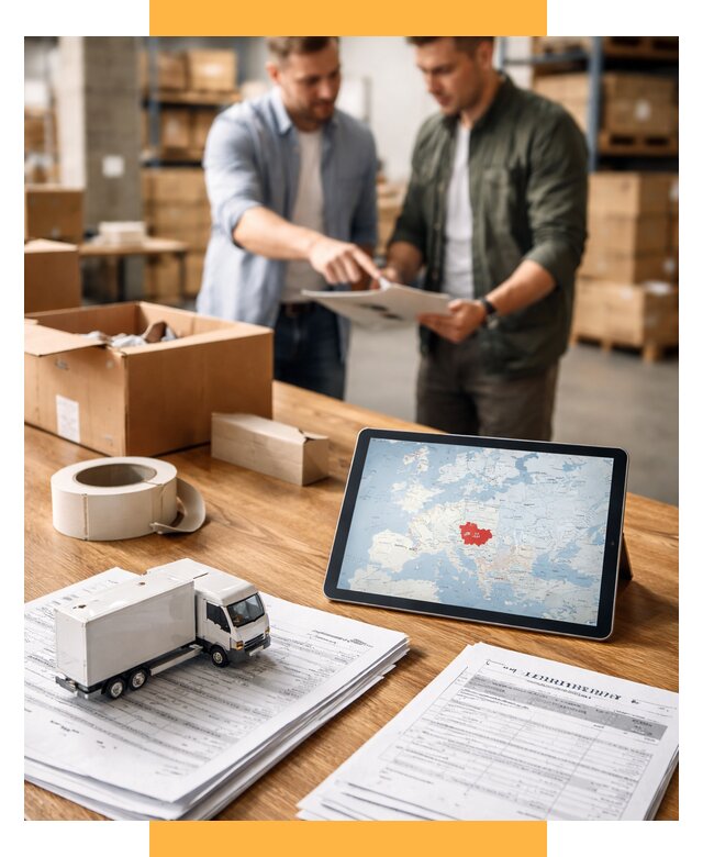 Доставка грузов в Чехию от 35910 р. - логистика СетСервис-Врх