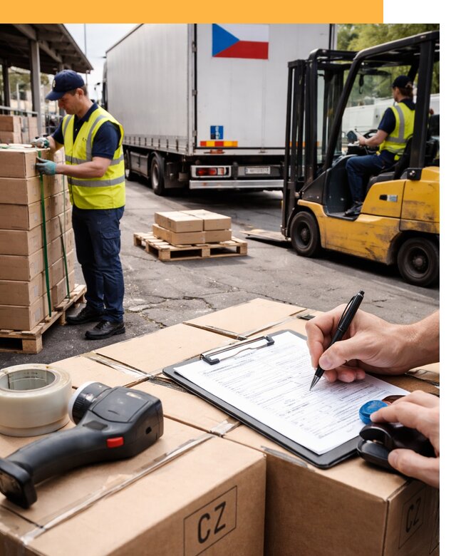 Доставка грузов в Чехию от 35910 руб, международные перевозки