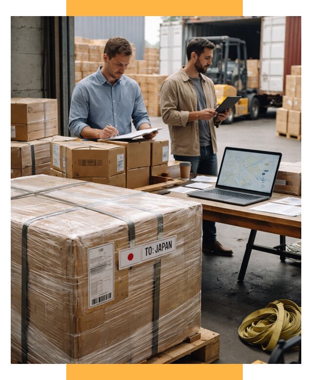 Доставка грузов в Японию от 25650 р., логистика СетСервис-Врх