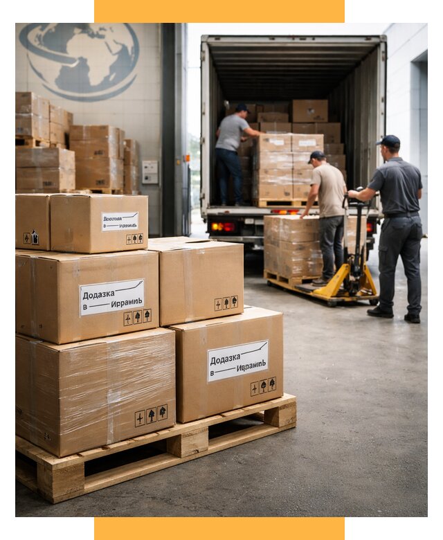 Доставка грузов в Израиль и экспорт от 46170 р. СетСервис-Врх