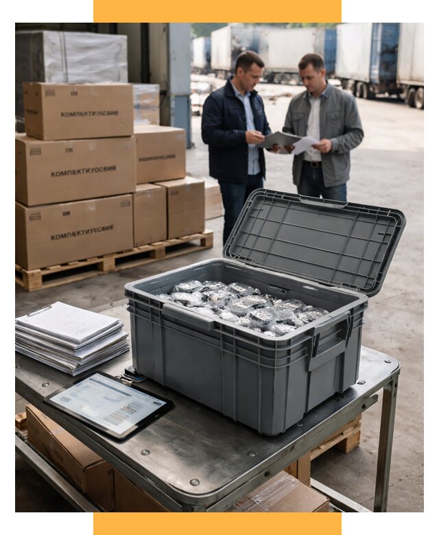 Перевозка комплектующих из Китая от 6669 р. | СетСервис-Врх