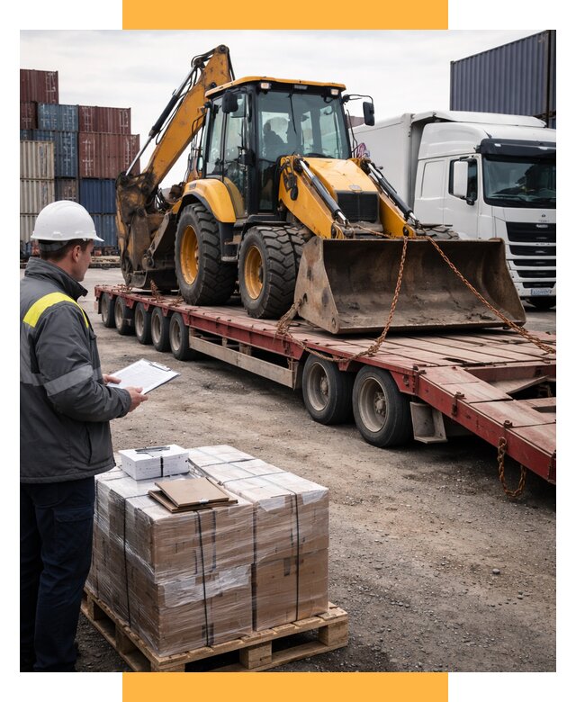 Международная перевозка спецтехники от 46170 р., СетСервис-Врх