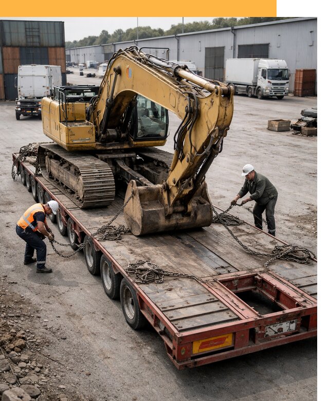 Перевозка спецтехники по России и миру от 46170 руб