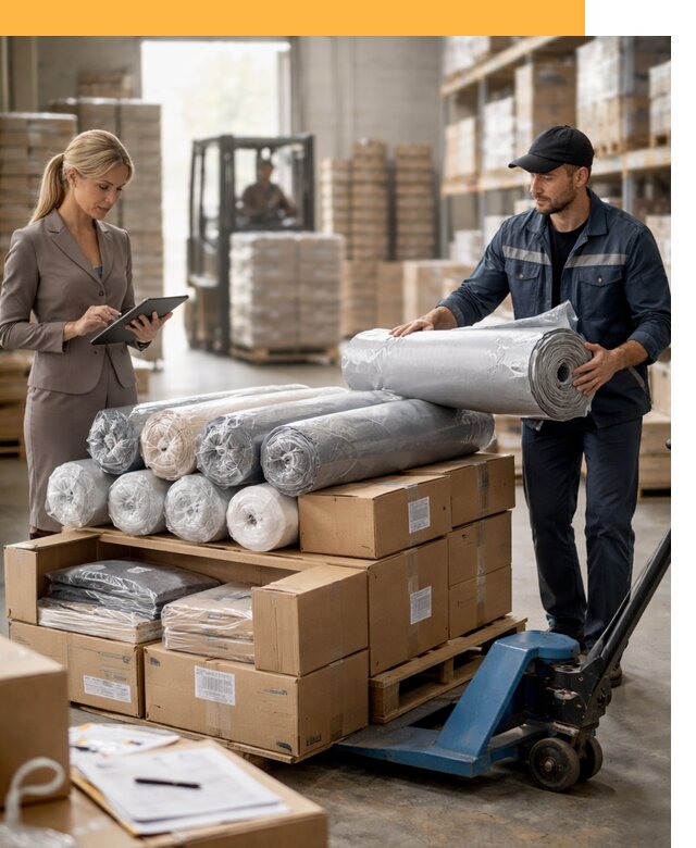 Перевозка текстиля по миру от 15390 руб. с таможней и страхованием