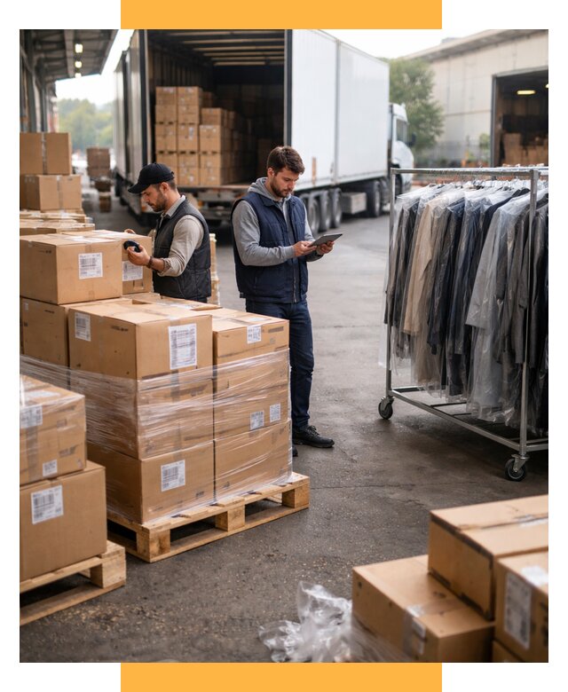 Перевозка и доставка одежды из Китая от 7695 р., СетСервис-Врх