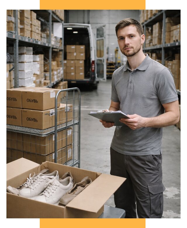 Доставка обуви из Китая и Турции от 4617 р. СетСервис-Врх