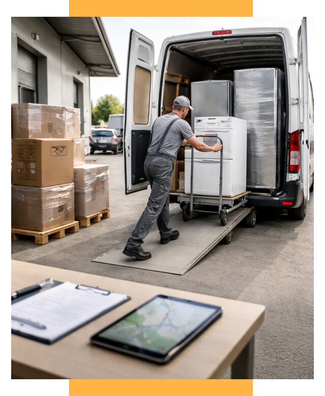 Перевозка бытовой техники от 6669 р. - логистика СетСервис-Врх