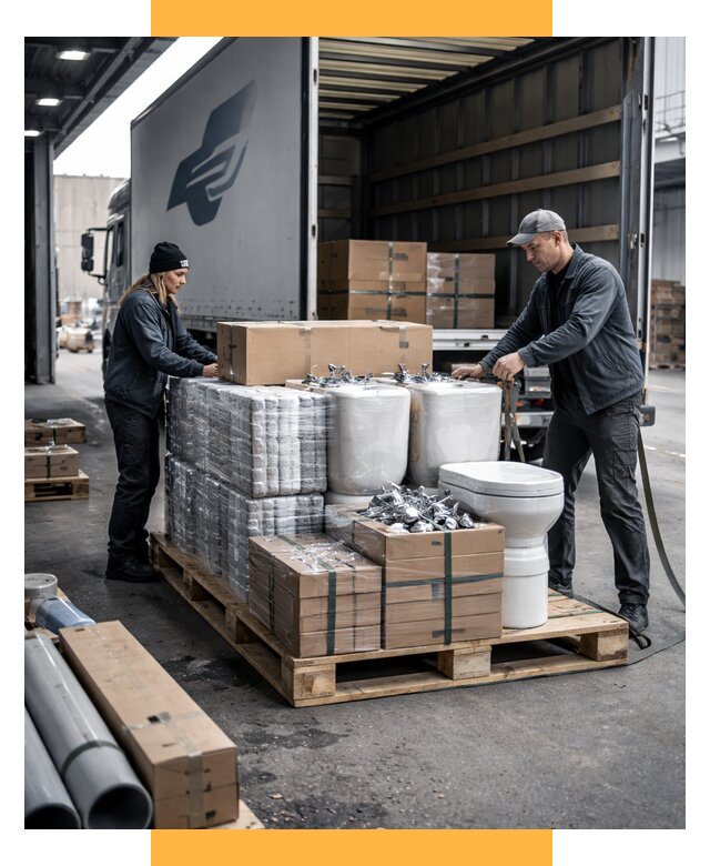 Перевозка сантехники под ключ от 1847 р. | СетСервис-Врх