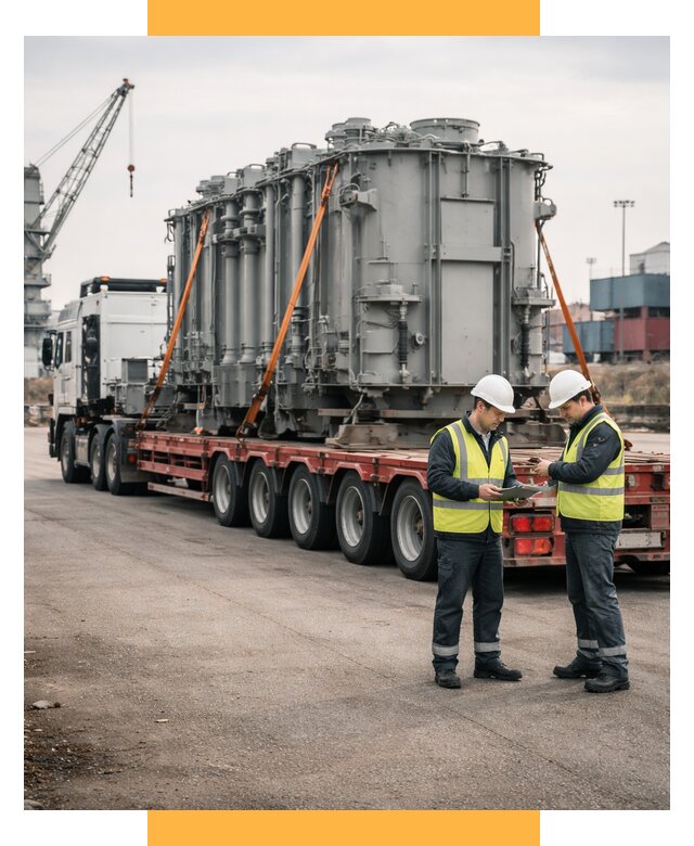 Перевозка негабаритных грузов под ключ от 123120 р., СетСервис-Врх