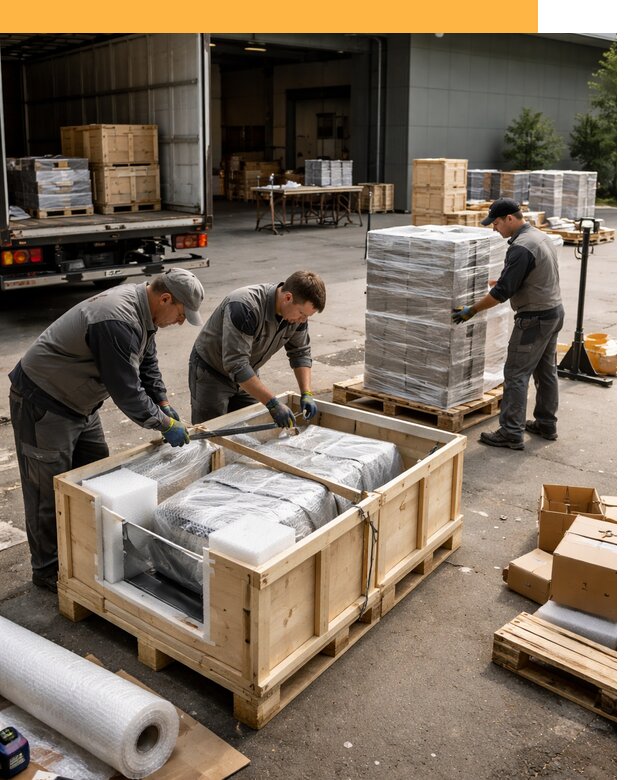 Перевозка выставочных грузов по миру от 25650 руб за м2 с таможней