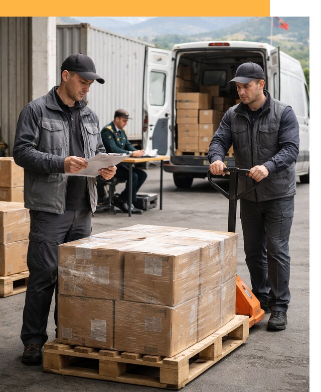 Доставка грузов через Армению, быстрая таможенная очистка от 25650