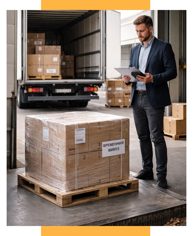 Временный вывоз товаров под ключ от 8208 р. | СетСервис-Врх
