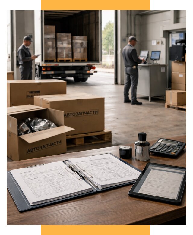Таможенное оформление автозапчастей под ключ от 8721 р., СетСервис-Врх
