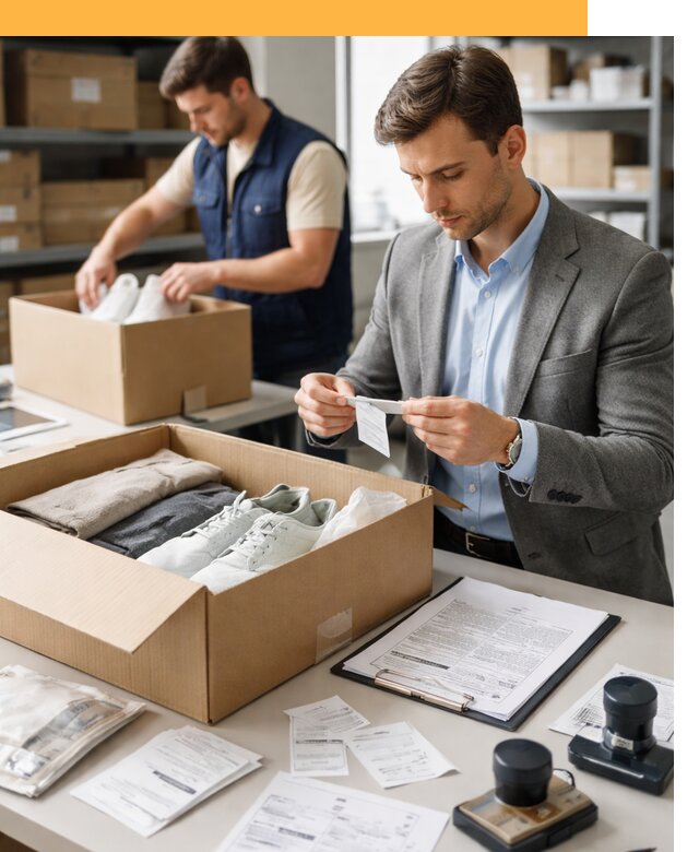 Таможенное оформление одежды и обуви по выгодной цене от 6669 руб