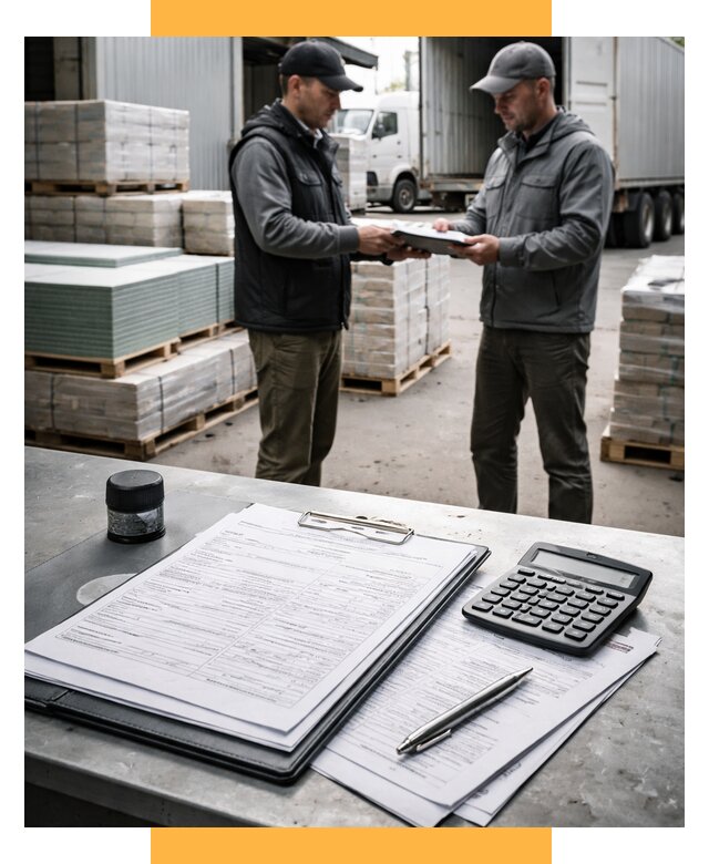 Таможенное оформление стройматериалов от 8721 р. | СетСервис-Врх