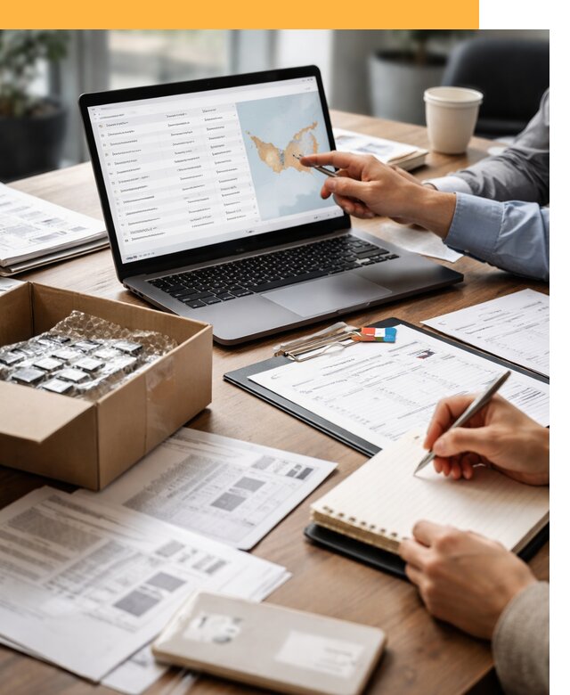 Поиск надежного поставщика в ОАЭ от 12312 рублей