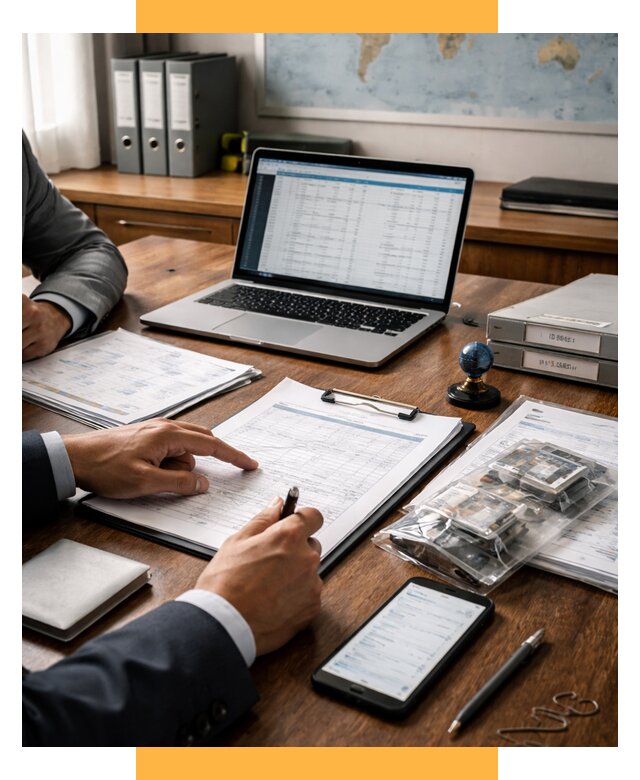 Проверка поставщика за рубежом от 8721 р. | СетСервис-Врх аудит