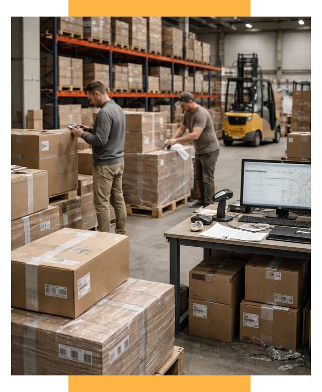 Склад консолидации в Европе от 6669 р., услуги СетСервис-Врх