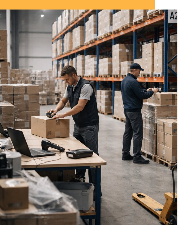 Склад консолидации в Европе: хранение, сортировка от 6669